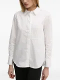 Pedro Del Hierro logo-embroidered pocket shirt - White