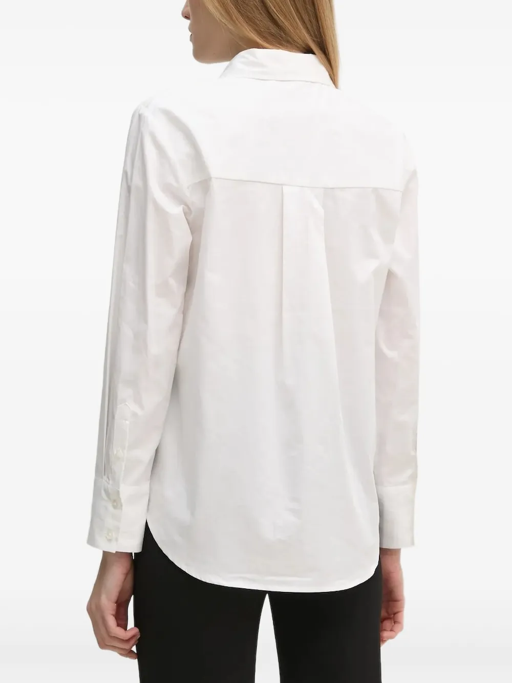 Pedro Del Hierro logo-embroidered pocket shirt - Wit