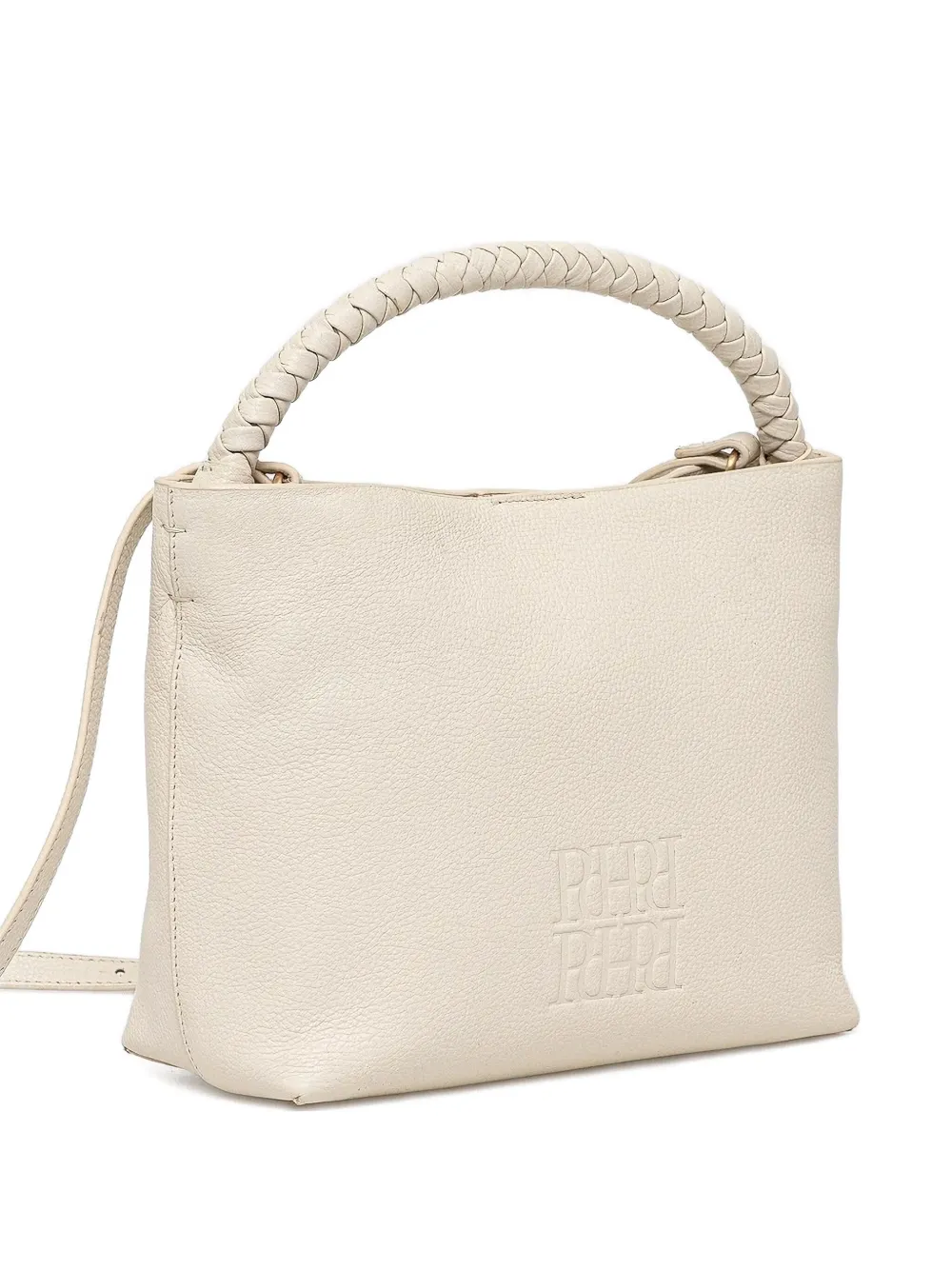 Pedro Del Hierro Braided-handle Satchel In Neutral