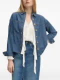 Pedro Del Hierro patch-pocket denim shirt - Blue