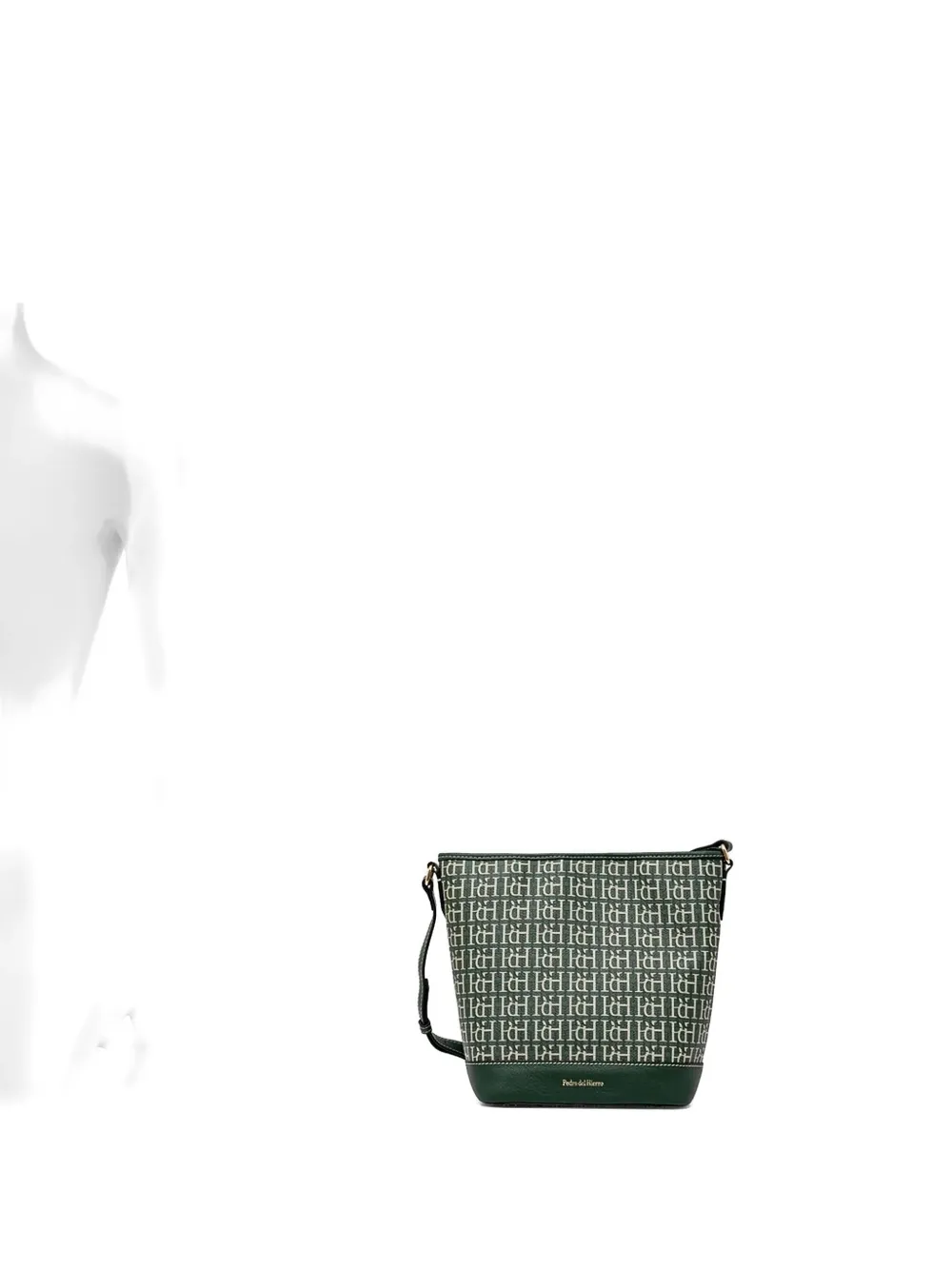 Pedro Del Hierro Monogram Bucket Bag
