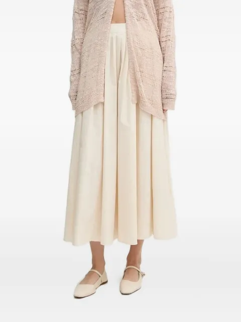 Pedro Del Hierro pleated midi skirt