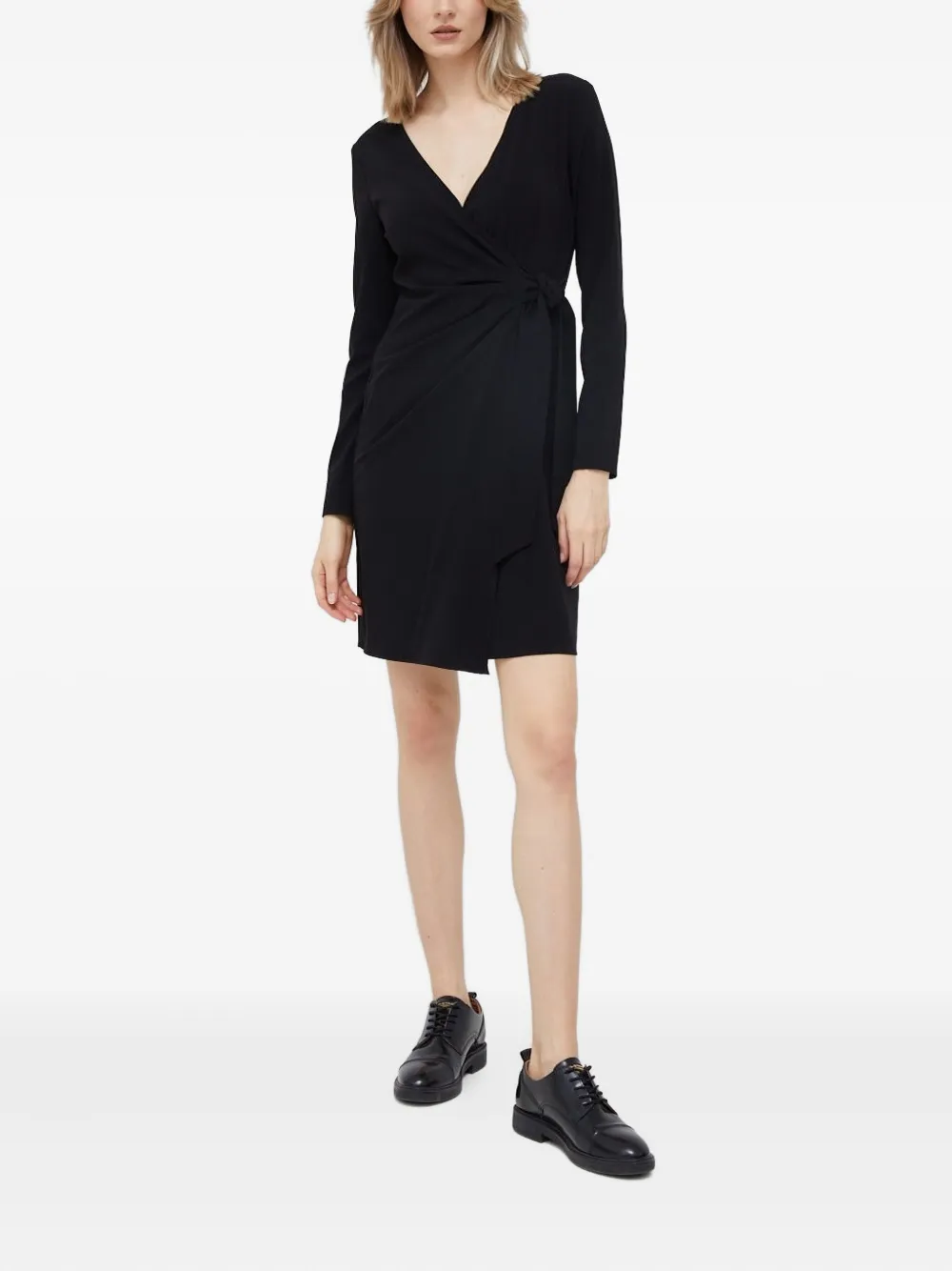 Pennyblack wrap-around mini dress | Black | Image 1