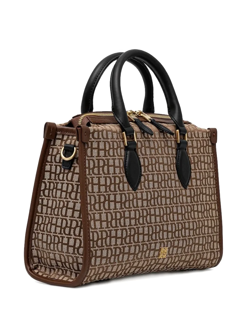 Pedro Del Hierro Boekentas met monogram Bruin