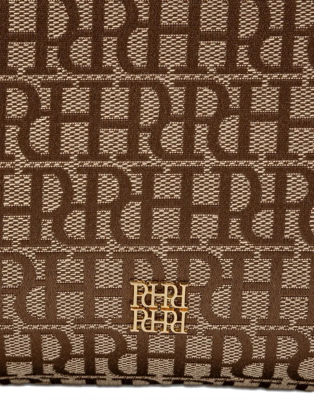 Pedro Del Hierro Boekentas met monogram Bruin