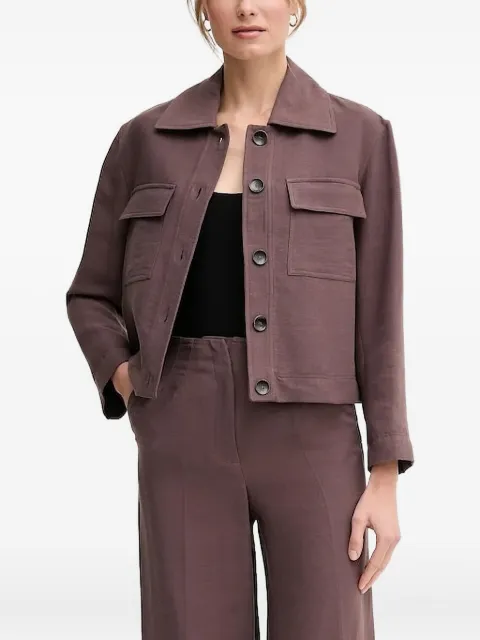Pedro Del Hierro button-fastening flap-pocket jacket