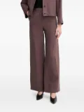 Pedro Del Hierro wide-leg trousers - Brown