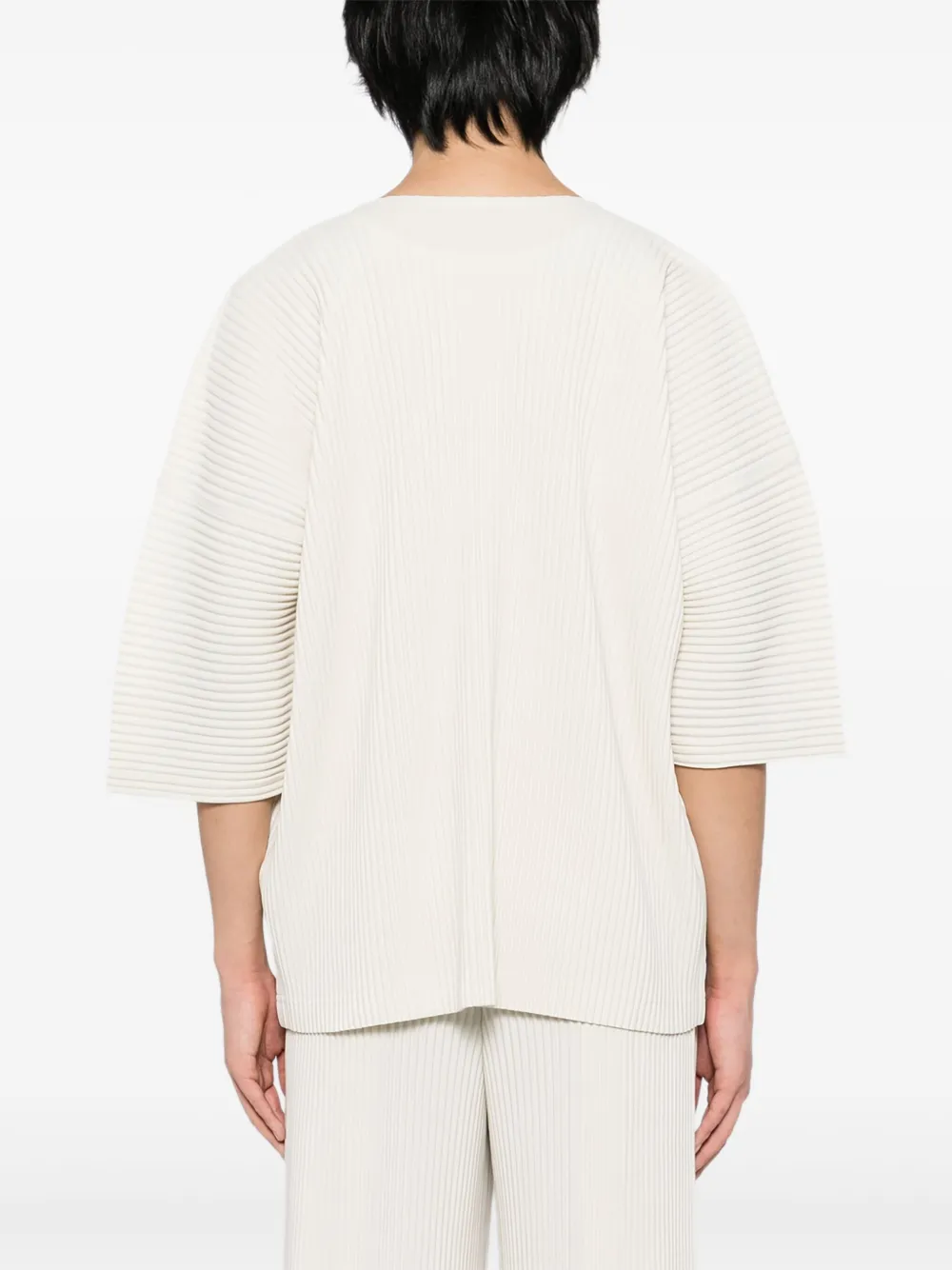 Homme Plissé Issey Miyake Mc May T-shirt Beige