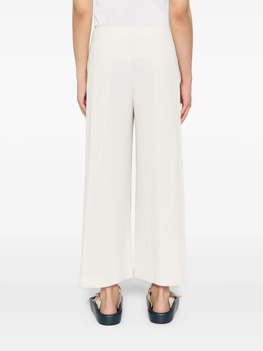 Homme Plissé Issey Miyake MC May broek Beige