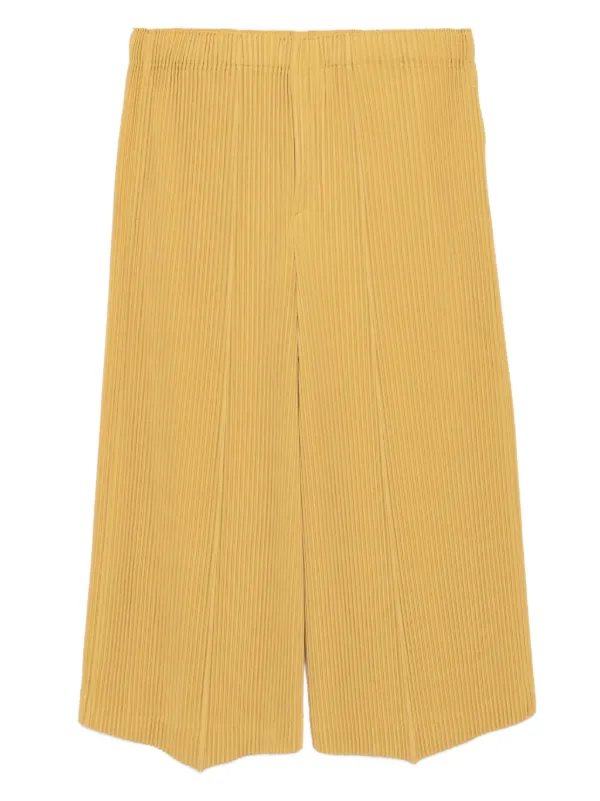 Homme Plissé Issey Miyake MC June プリーツ クロップドパンツ