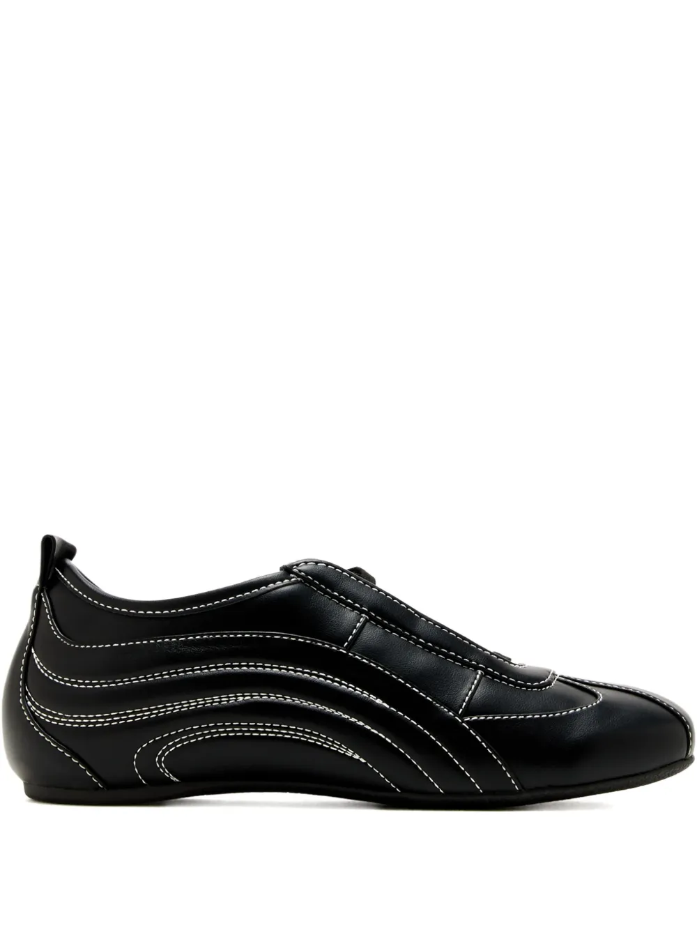 JW Pei Ferne Streamlined Lustrous sneakers | Black | Image 1
