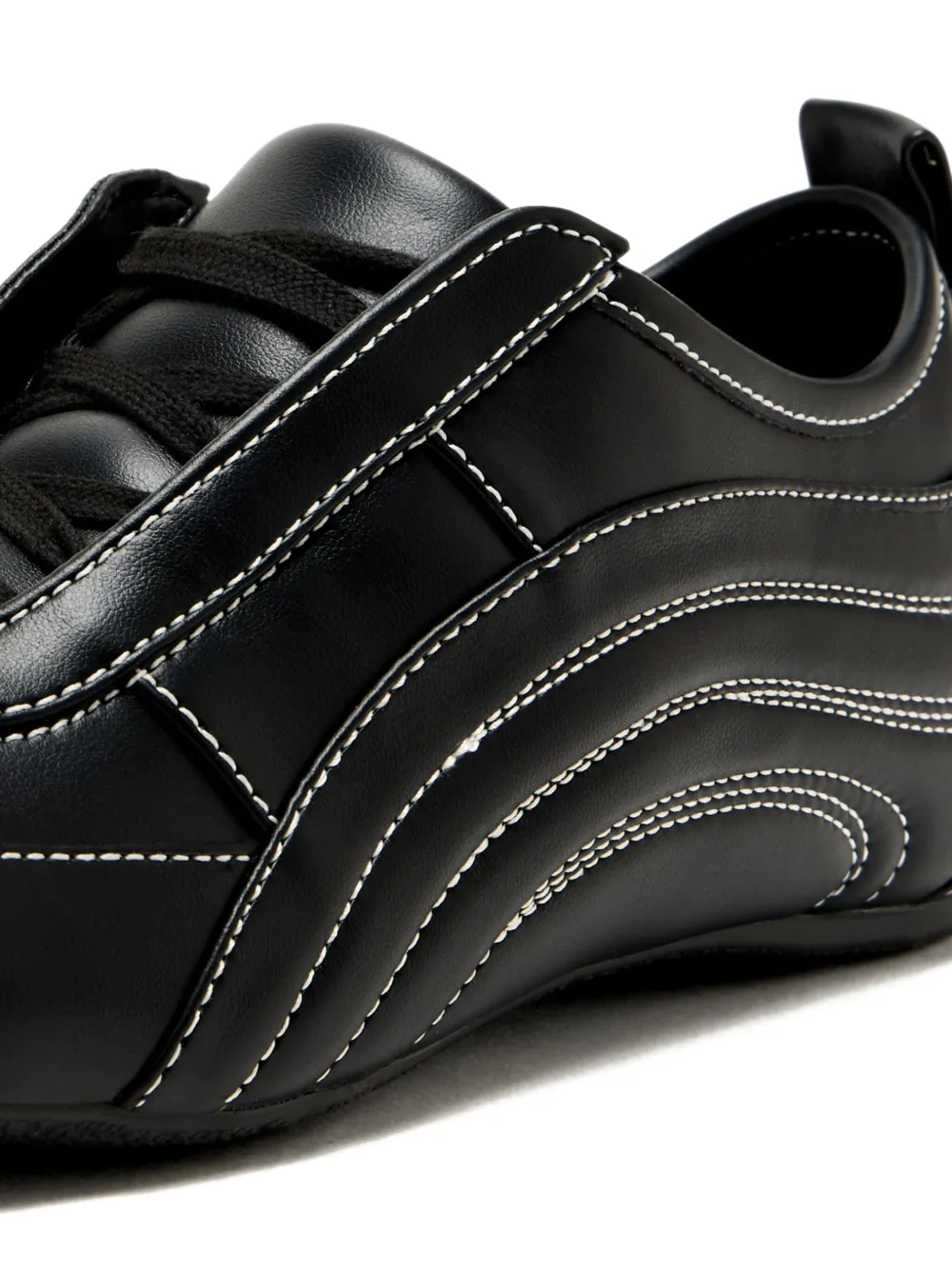 JW Pei Ferne Streamlined Lustrous sneakers Black