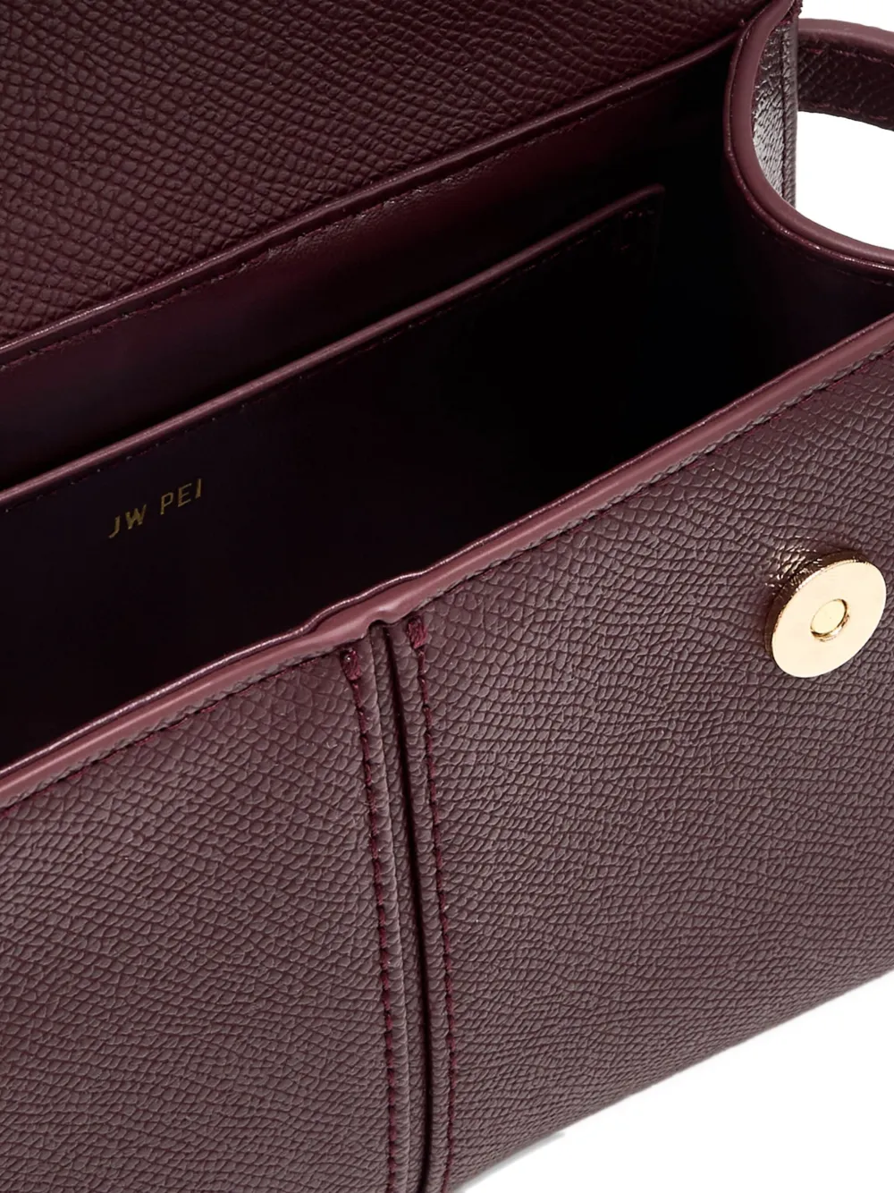 JW Pei Afneembare leren shopper Paars