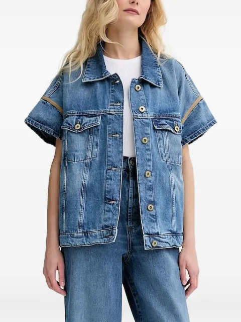 Sessùn short-sleeve denim jacket