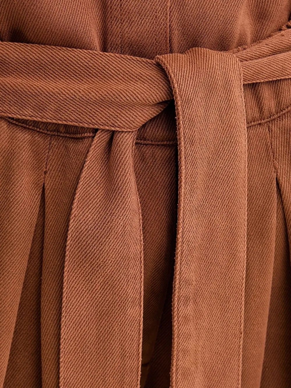 Sessùn Broek met wijde pijpen Bruin