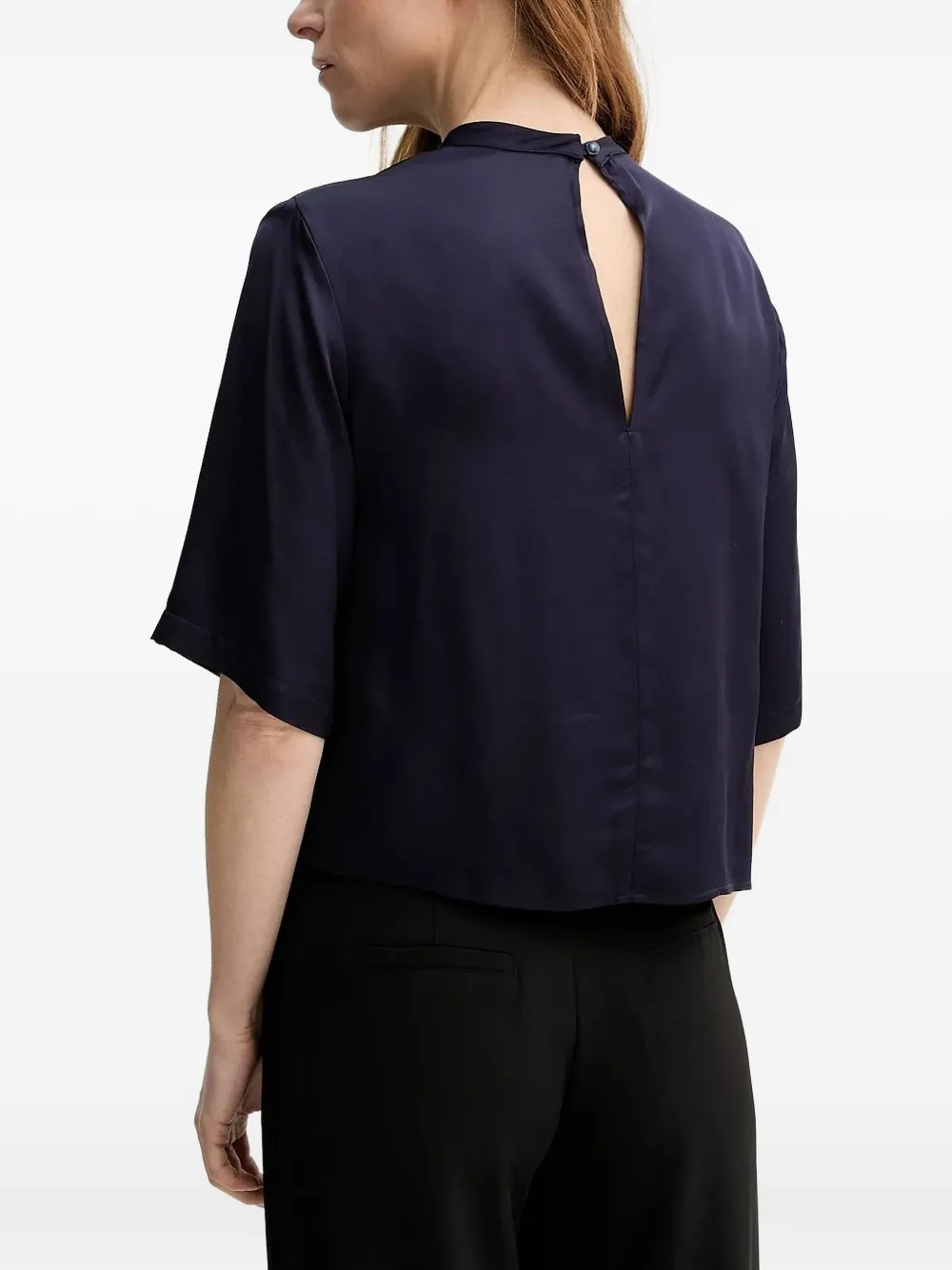 Sessùn Layla ring-detail short-sleeve blouse | Blouses | Image 2