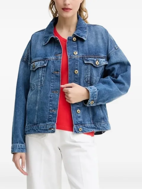 Sessùn button-fastening denim jacket