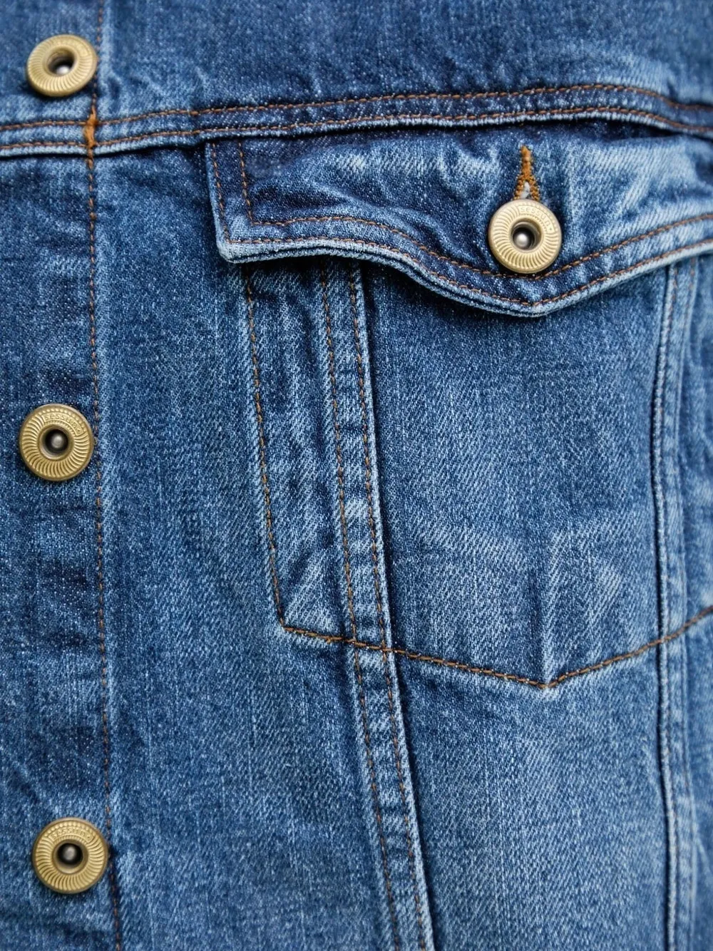 Sessun Button-fastening Denim Jacket In Blue