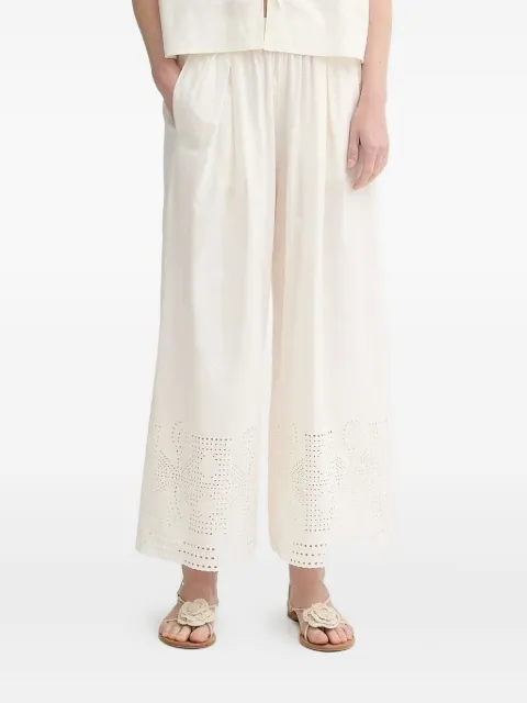 Sessùn embroidered eyelet trousers