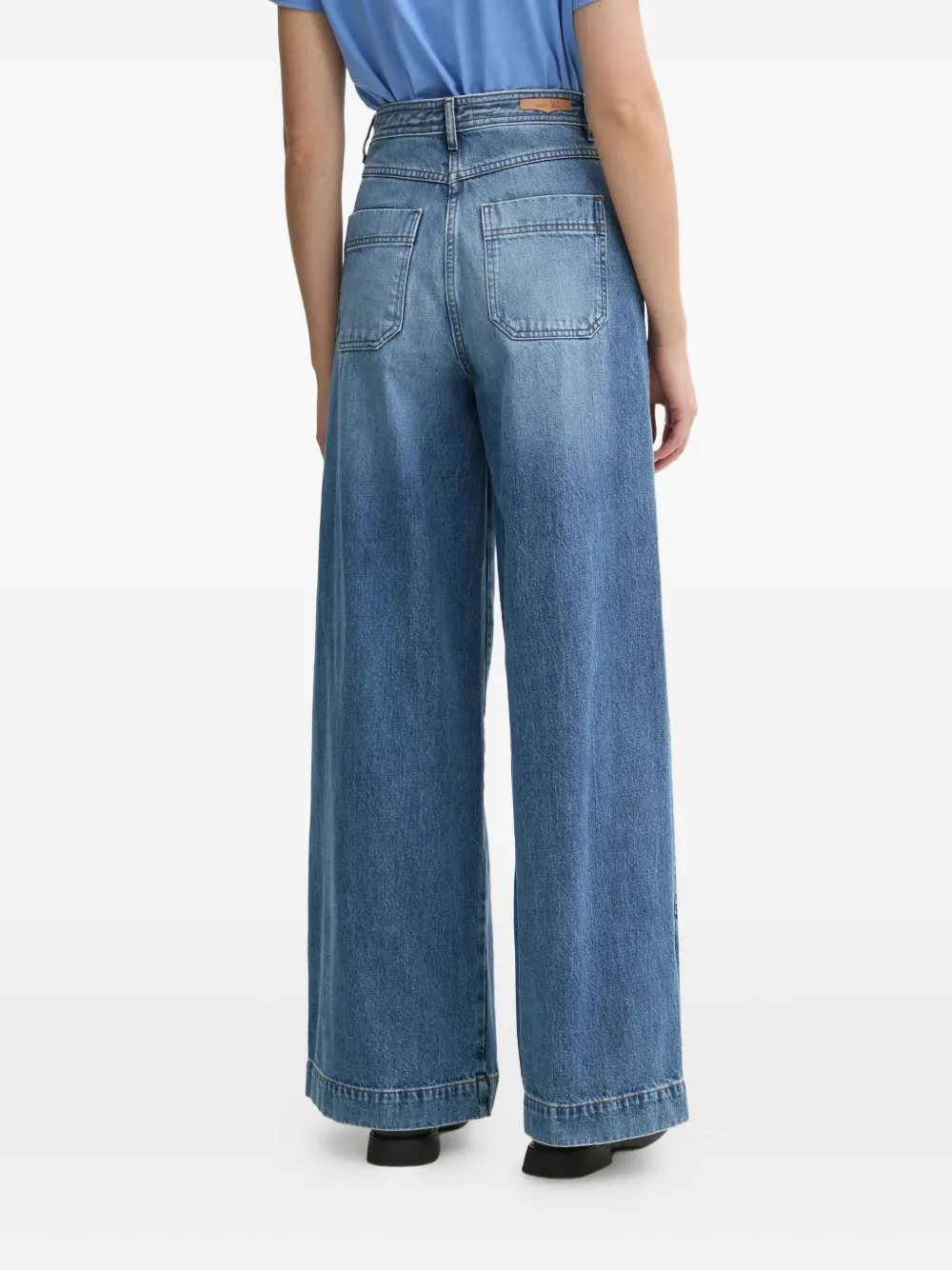 Sessùn five-pocket denim jeans | Wide-Leg Jeans | Image 2