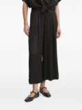 Sessùn elastic-waist wide-leg trousers - Black