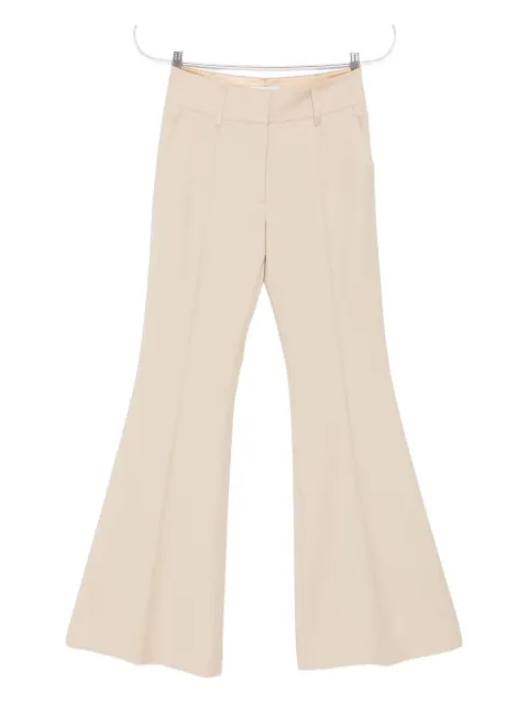 Gabriela Hearst pleated flared trousers