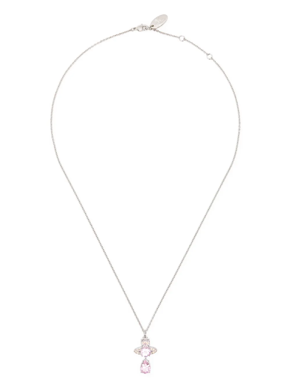 Vivienne Westwood Ismene drop pendant necklace - Silber