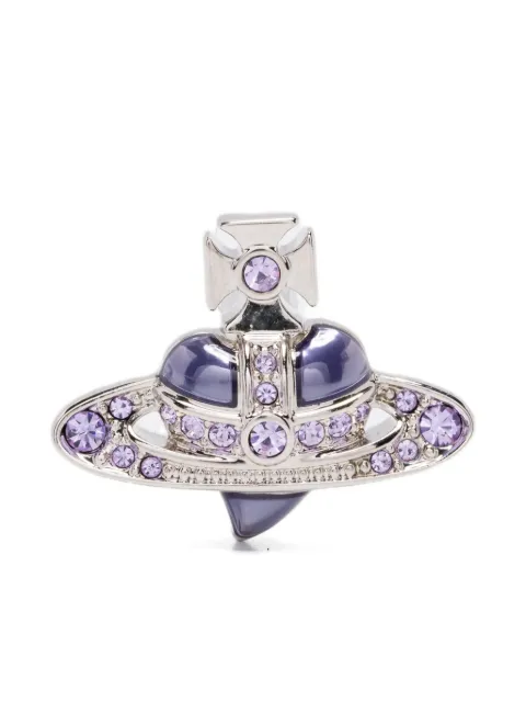 Vivienne Westwood orb crystal earrings