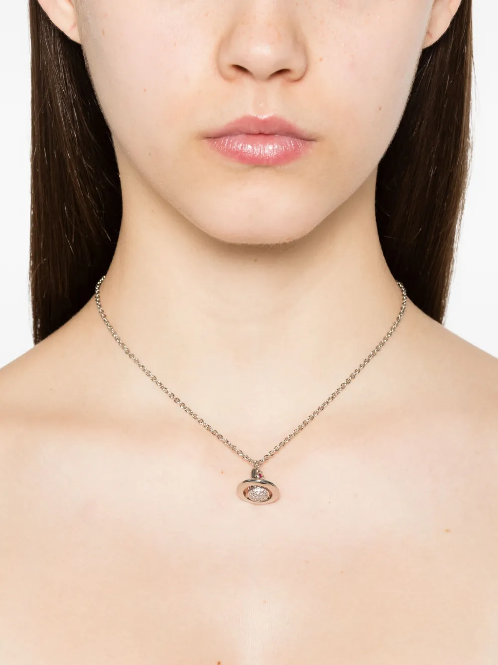 Vivienne Westwood crystal-embellished orb necklace | Image 2