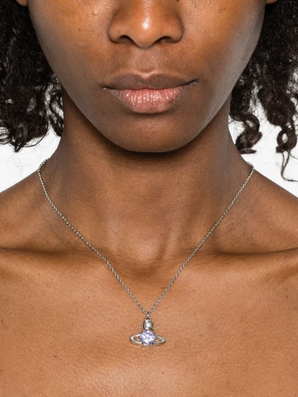Vivienne Westwood Reina Orb Pendant Necklace | Silver | FARFETCH