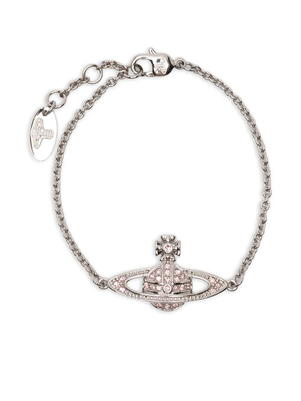 Vivienne Westwood Orb-charm bracelet - Argento