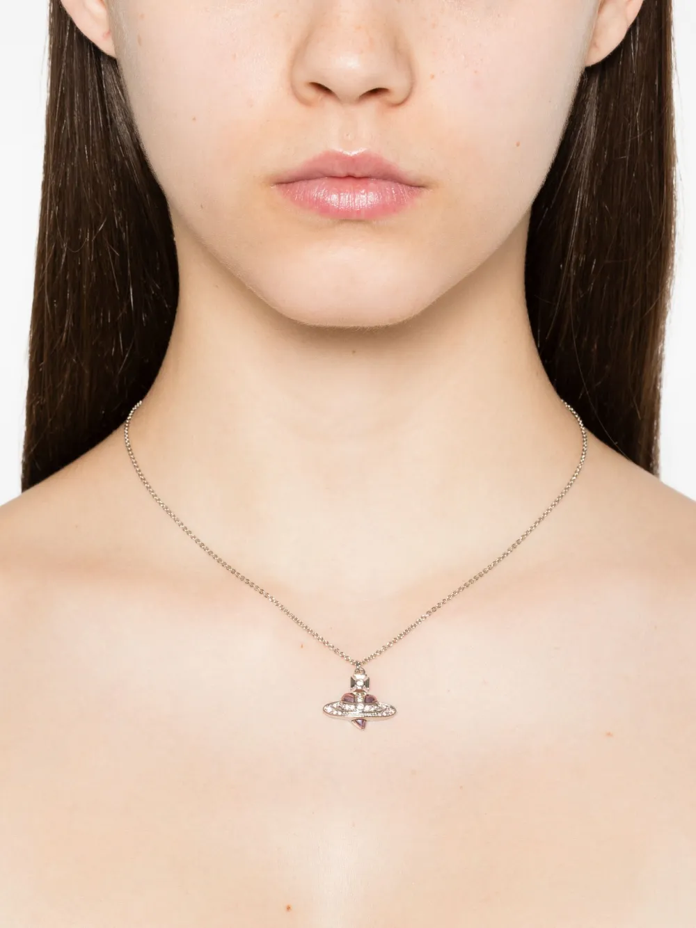 Vivienne Westwood crystal-embellished orb necklace | Image 2