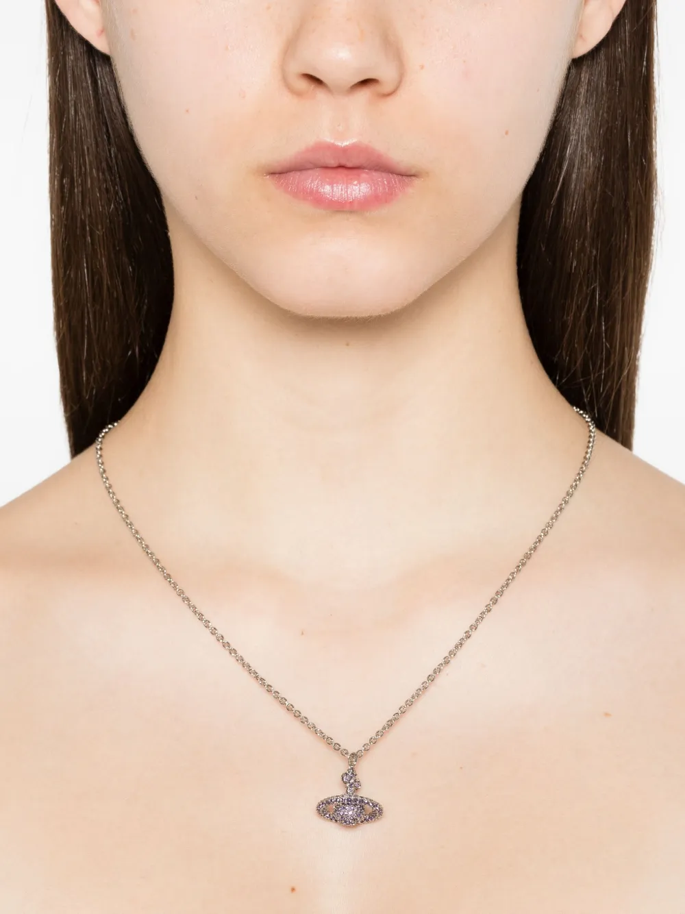 Vivienne Westwood Halsketting met hanger - Zilver