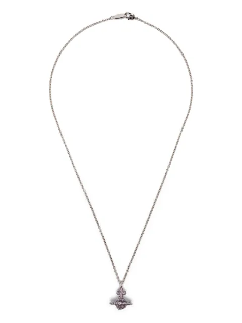 Vivienne Westwood 크리스털 장식 구체 네크리스