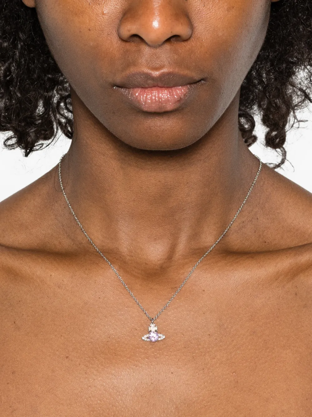 Vivienne Westwood Ismene pendant necklace - Zilver