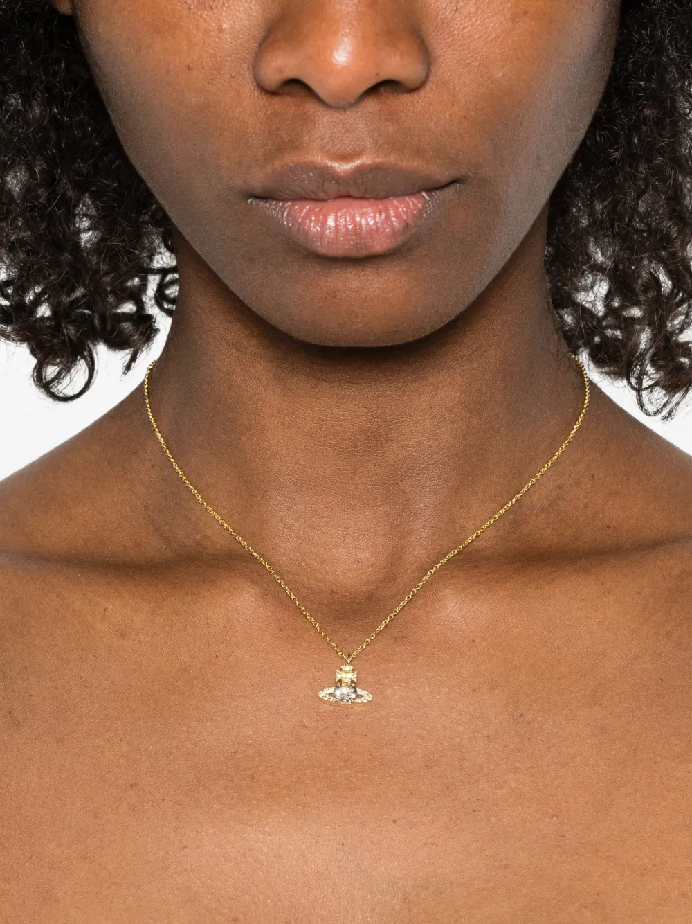 Vivienne Westwood Ismene Orb-pendant necklace - Goud