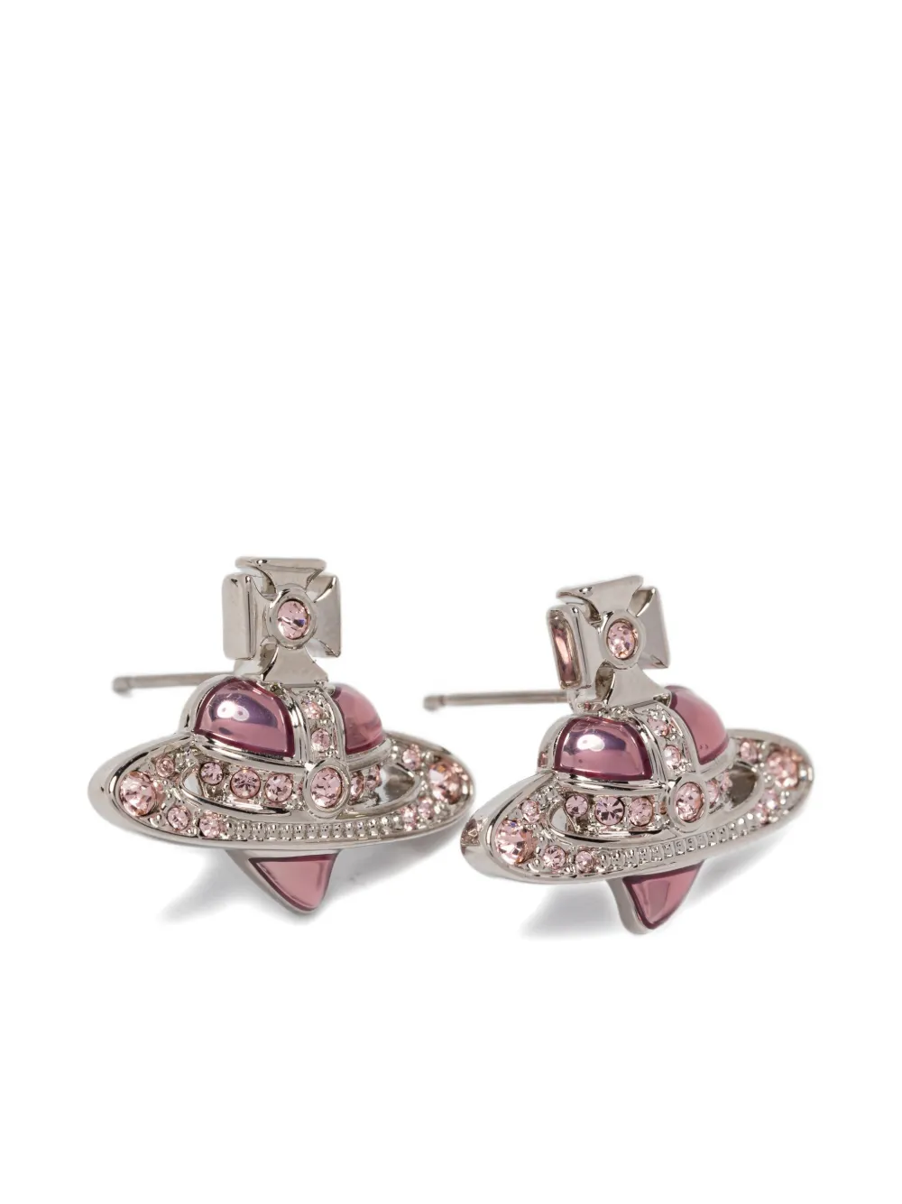Vivienne Westwood ニューディアマンテ ハート オーブ ピアス