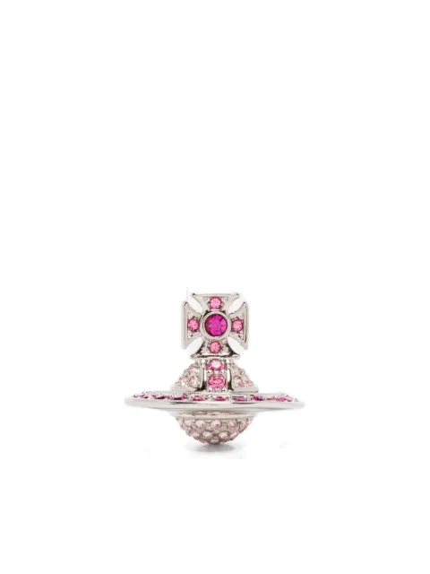 Vivienne Westwood ORB 크리스털 장식 이어링