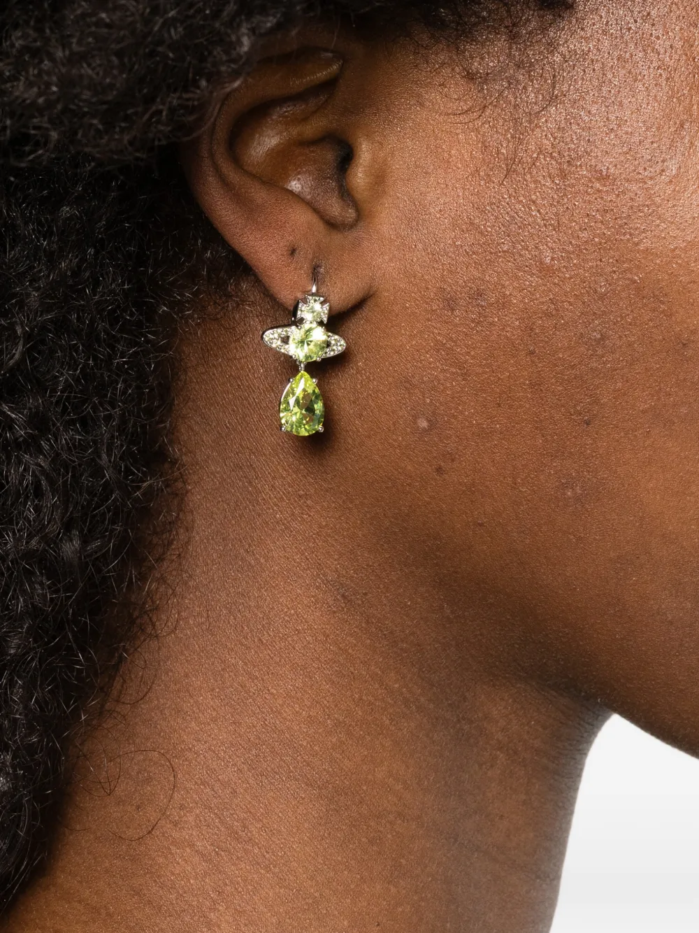 Vivienne Westwood Ismene drop earrings - Zilver