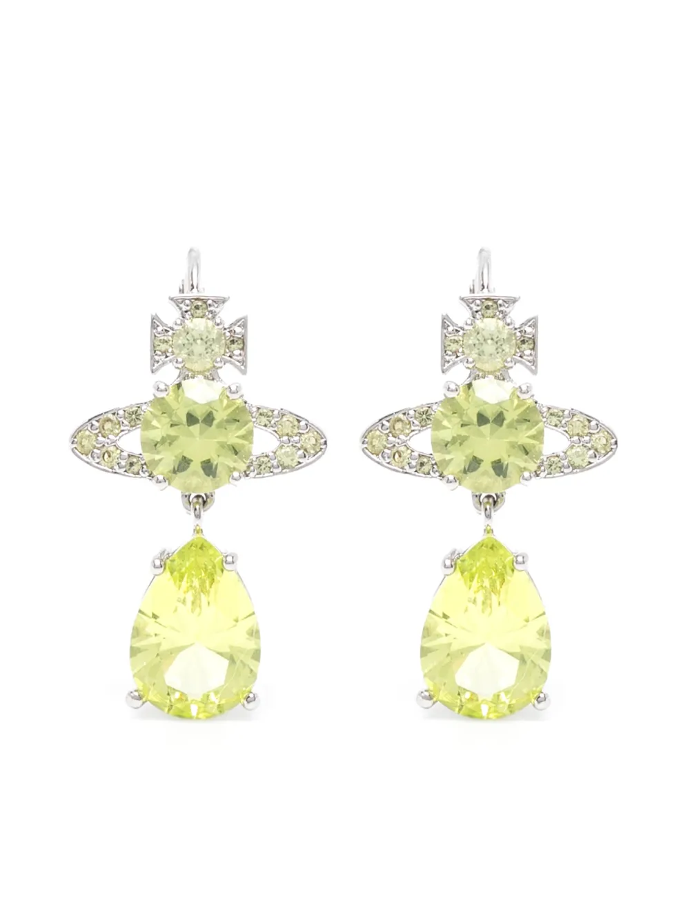 Vivienne Westwood Ismene drop earrings - Argento