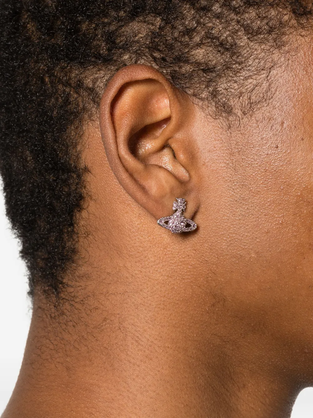 Vivienne Westwood Grace Bas Relief orb crystal earrings | Women | Image 2
