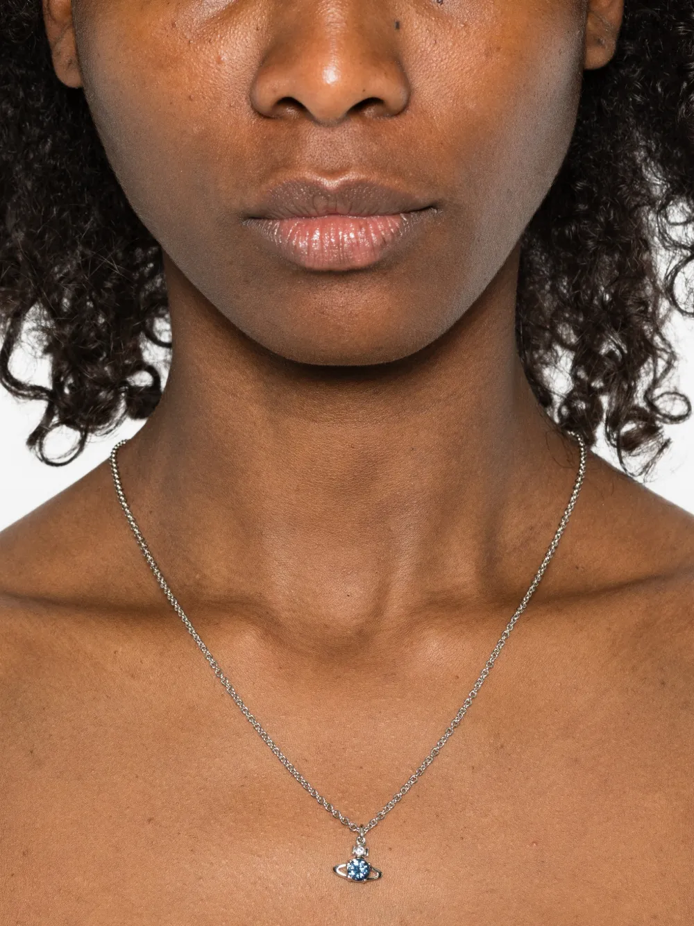 Vivienne Westwood Man. Reina pendant necklace - Zilver