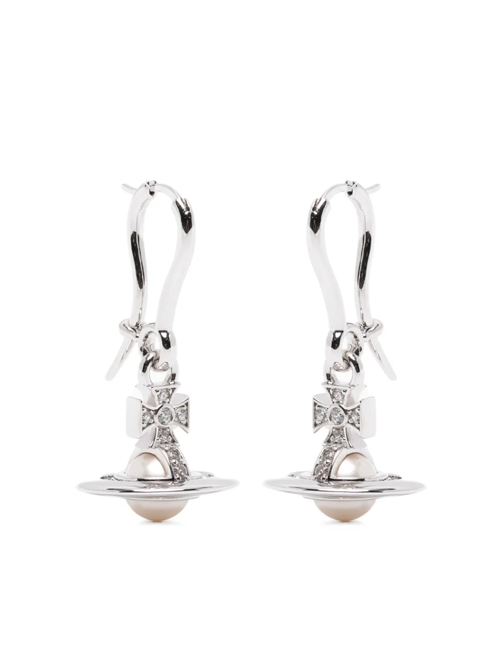 Vivienne Westwood Lucille Orb earrings - Argento