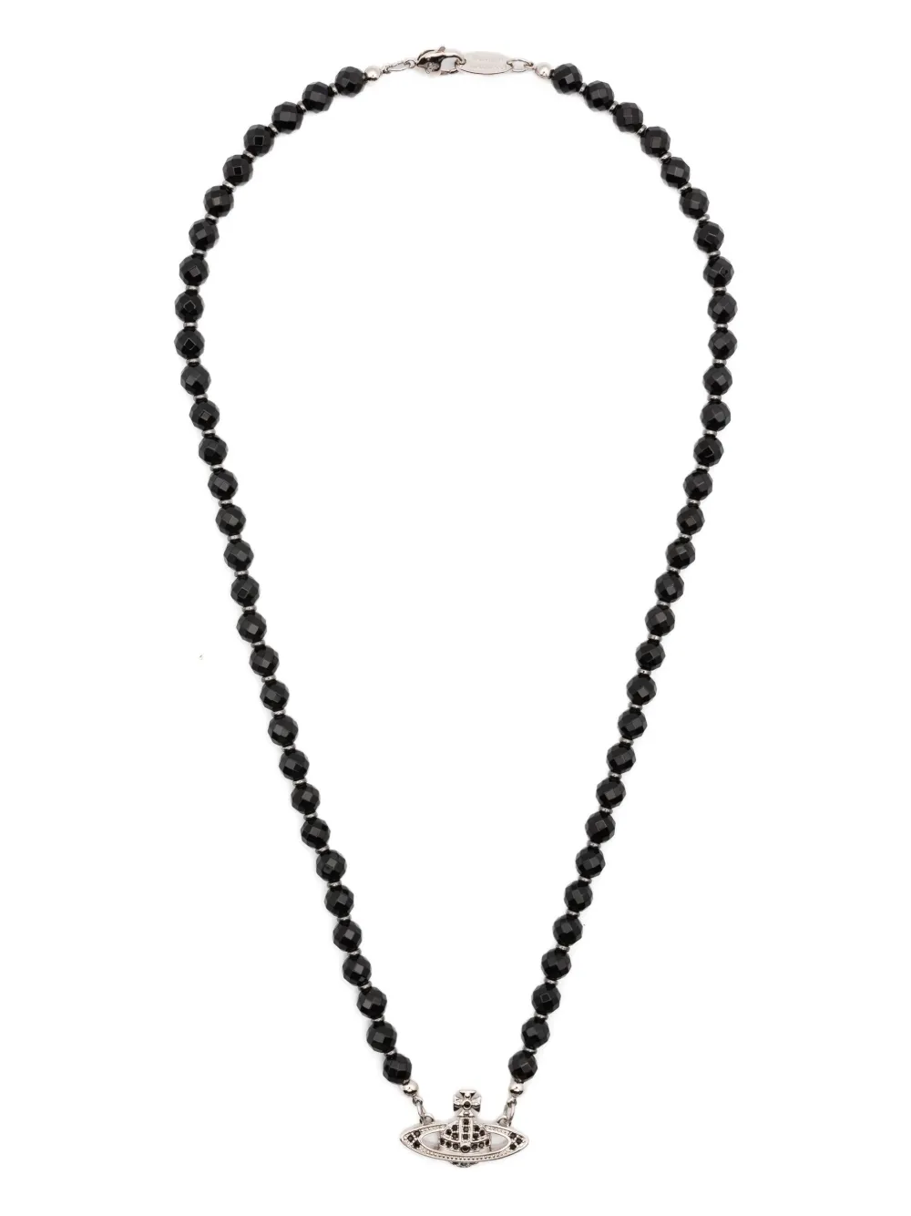 Vivienne Westwood Messaline orb-embellished necklace | Silver | Image 1