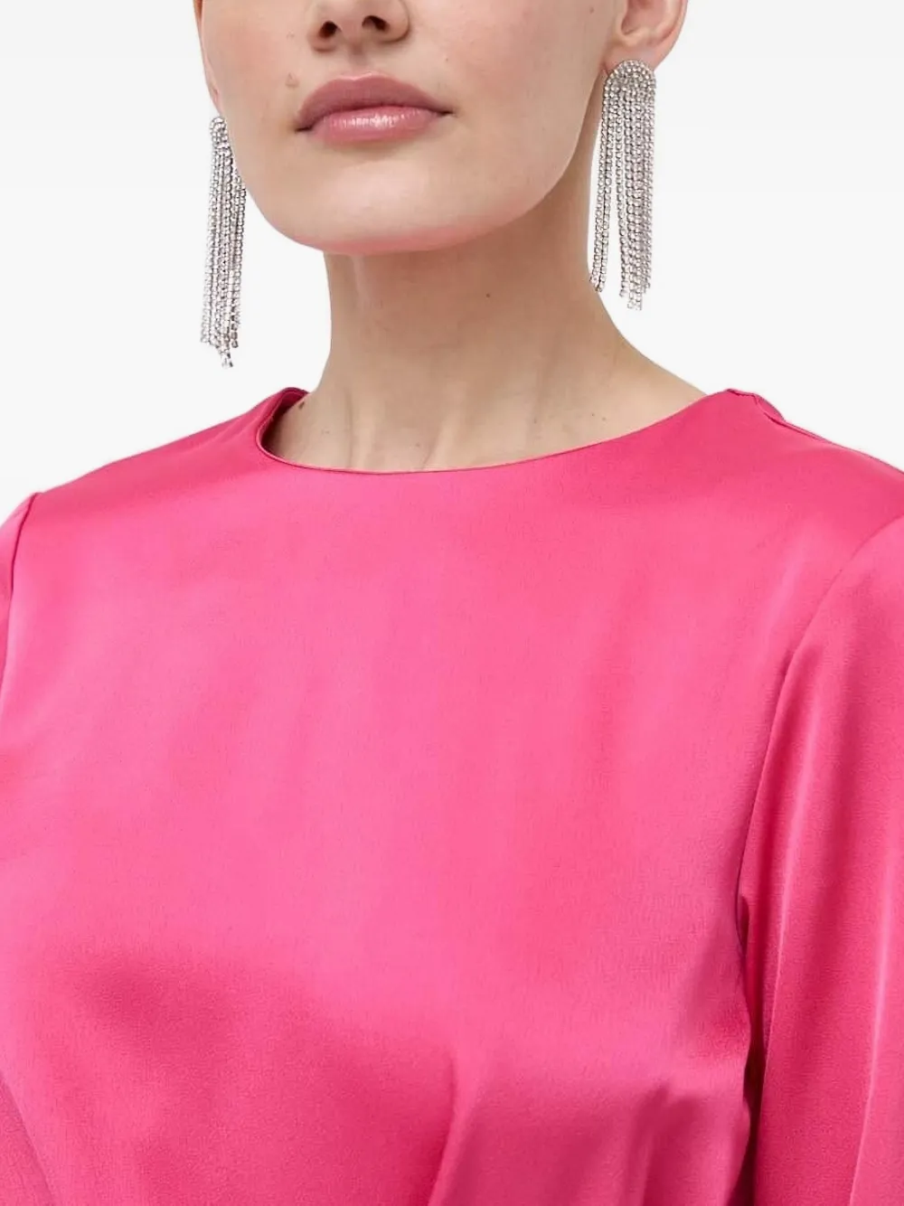 Silvian Heach Satijnen jurk Roze