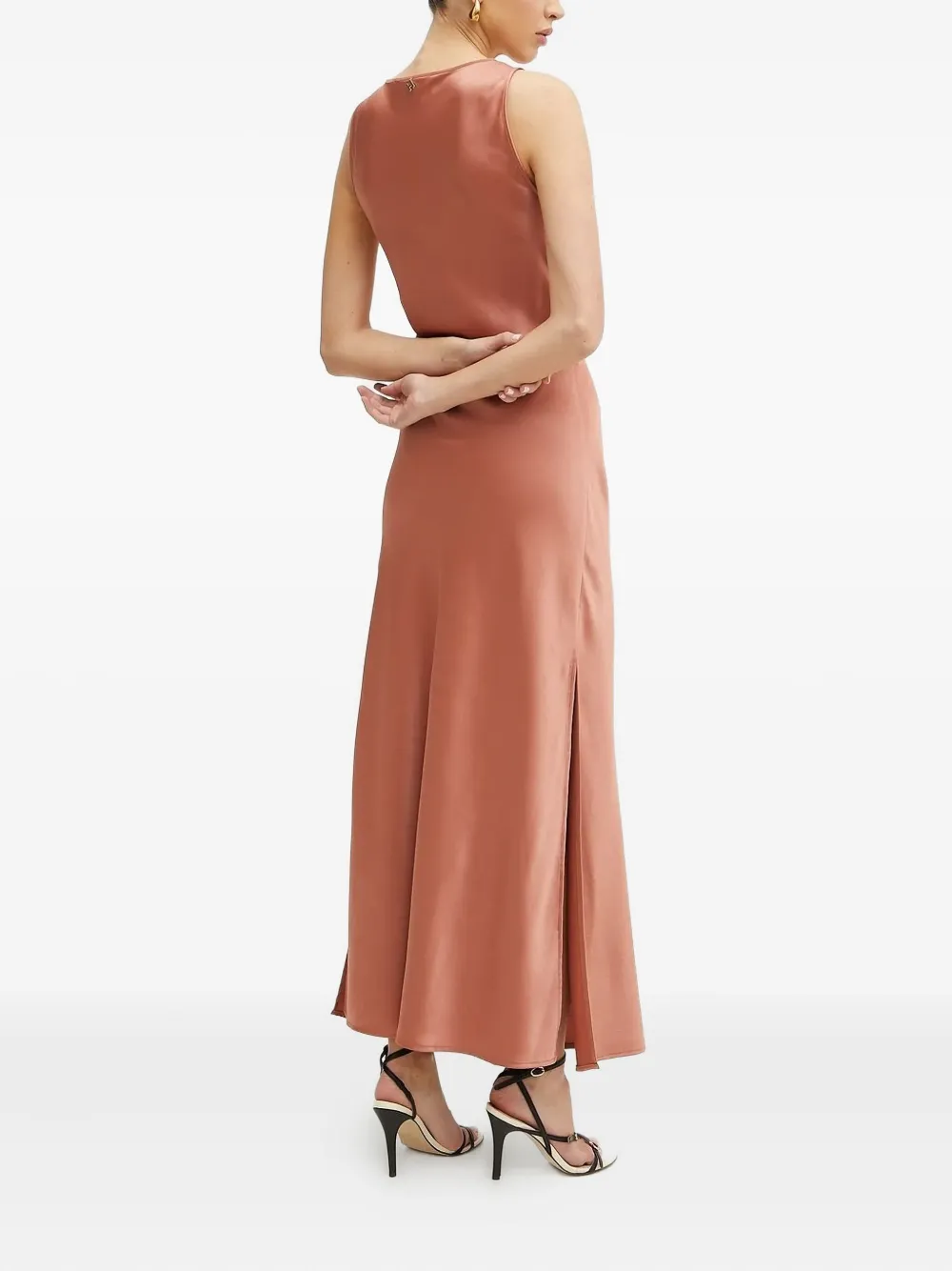 Silvian Heach Maxi-jurk met zijsplit - Roze