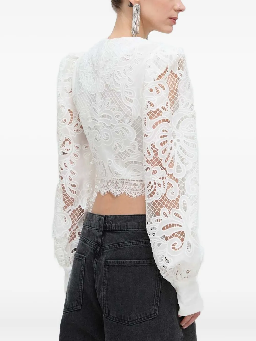 Silvian Heach Blouse met borduurwerk Wit