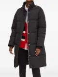 Silvian Heach quilted high-neck padded coat - Black