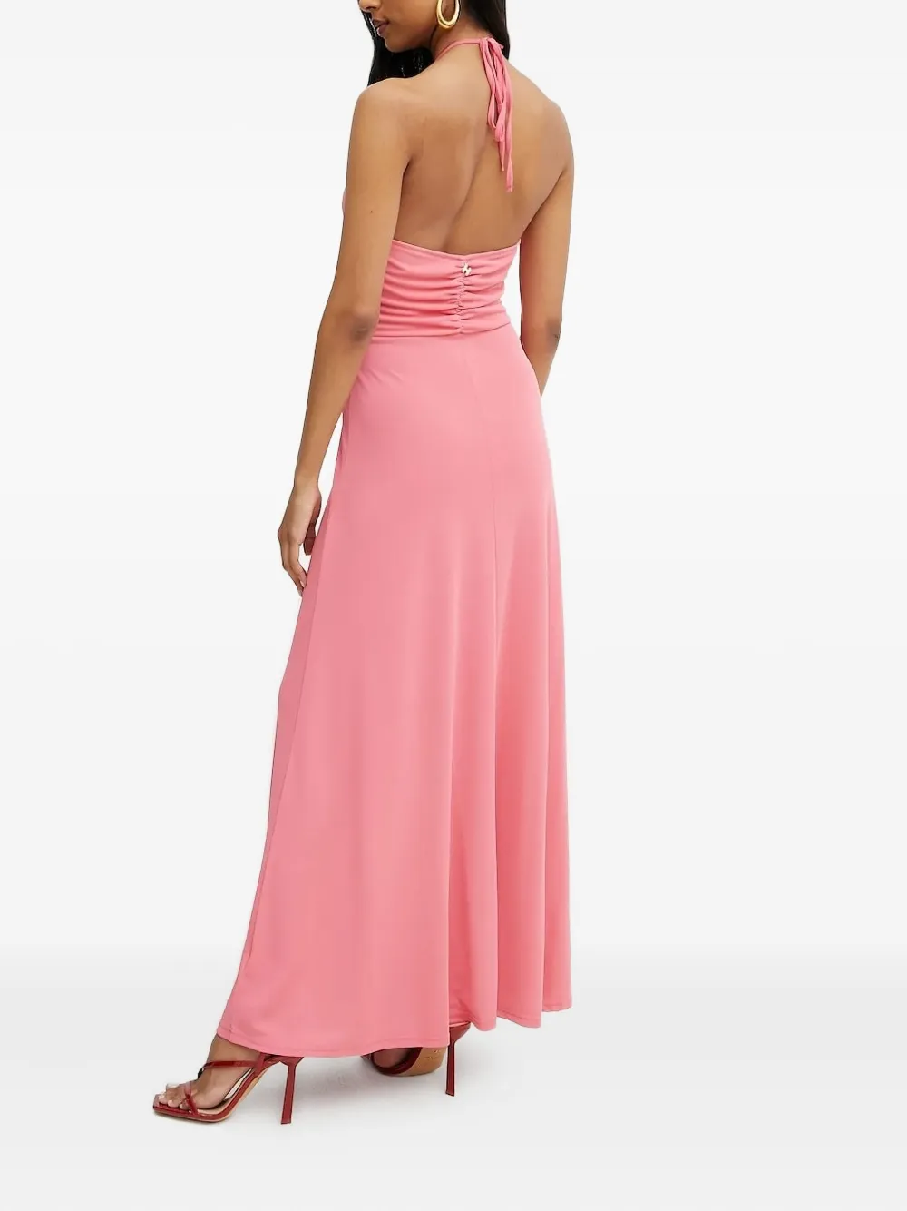 Silvian Heach Midi-jurk met halternek - Roze