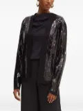 Silvian Heach sequin-embellished cardigan - Black